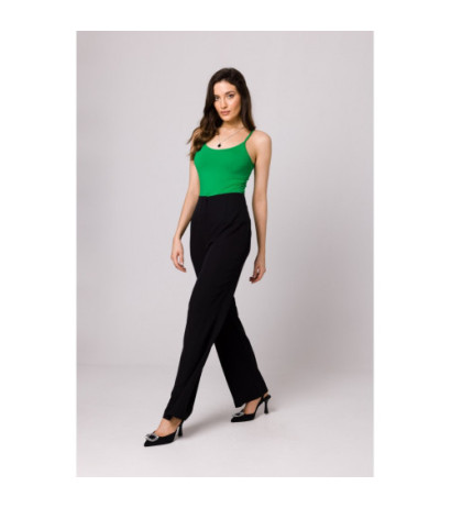 K162 High-waisted pants - black