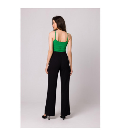 K162 High-waisted pants - black