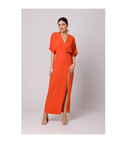 K163 Maxi dress - coral