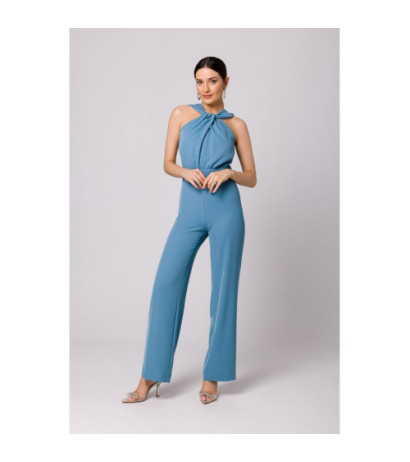 K164 Jumpsuit - auksti zils