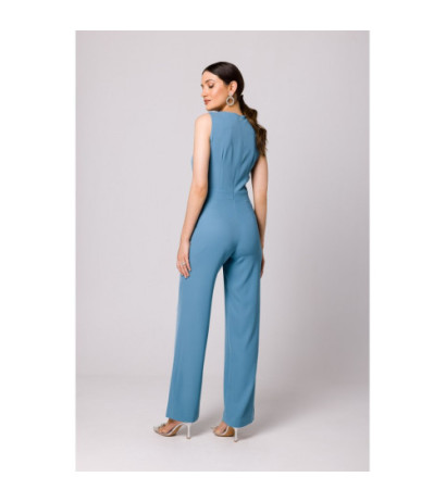 K164 Jumpsuit - auksti zils