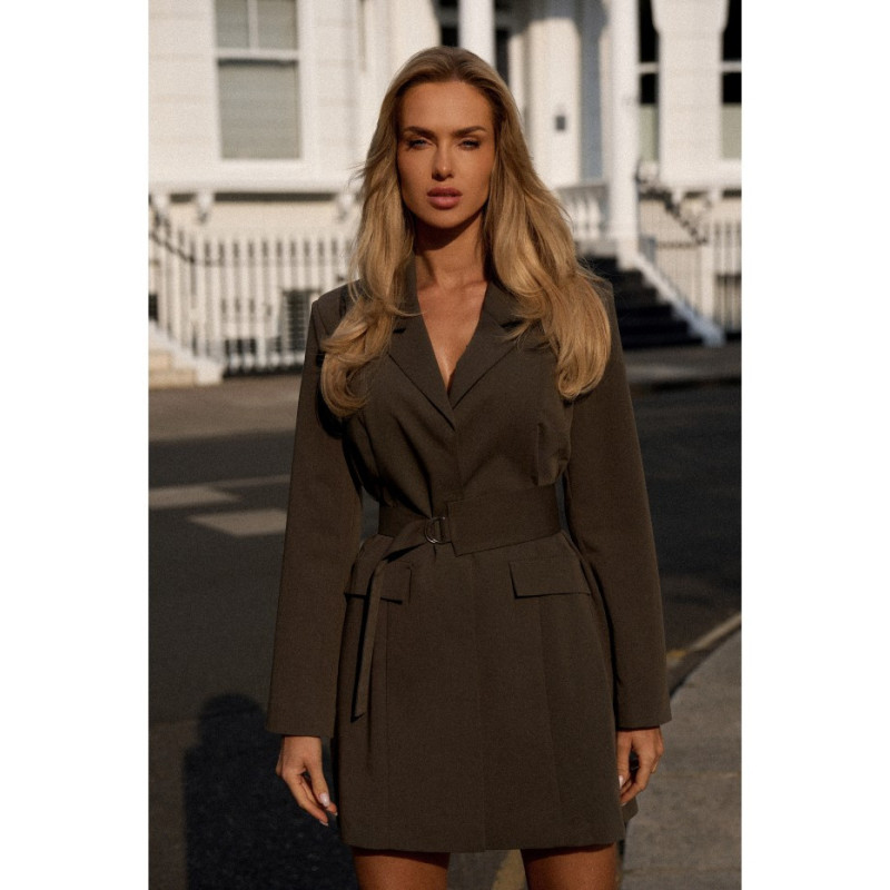 M749 Jacket dress with belt - khaki