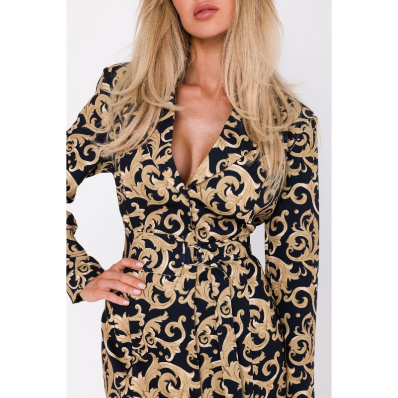 M750 Printed jacket dress - model 1