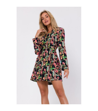 M750 Printed jacket dress - model 2