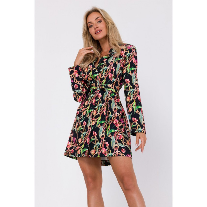 M750 Printed jacket dress - model 2