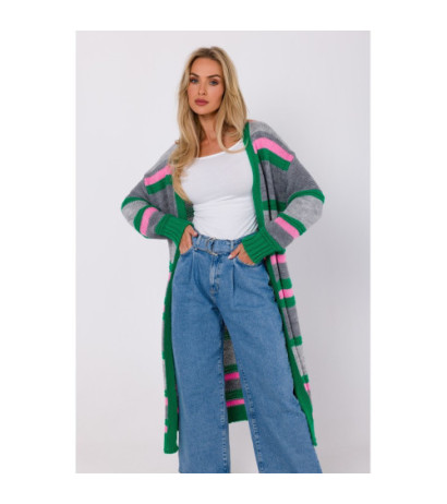 M774 Striped cardigan - model 1