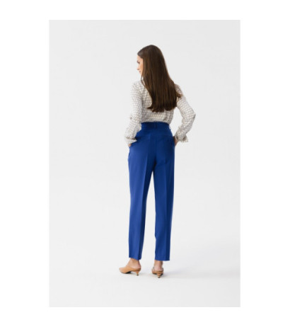 S356 High-waisted pants - cornflower blue