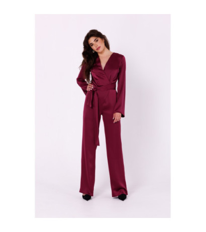 K171 Jumpsuit - maroon