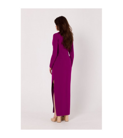 K180 Maxi dress with cutout at waist - ruby