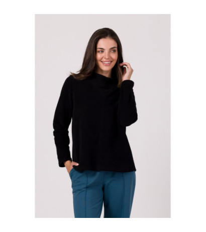 B268 High collar sweatshirt...