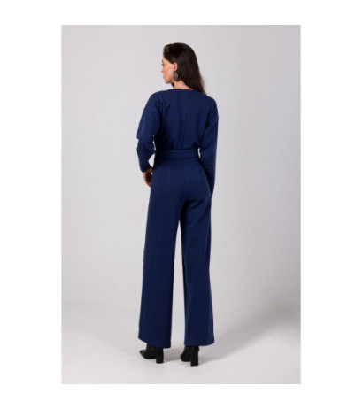 B272 Jumpsuit ar izgriezumu - zils