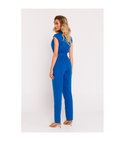 M780 Jumpsuit with decorative leg - blue