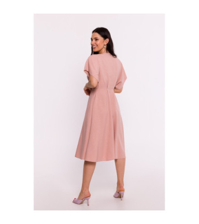 B278 Flared dress - pink