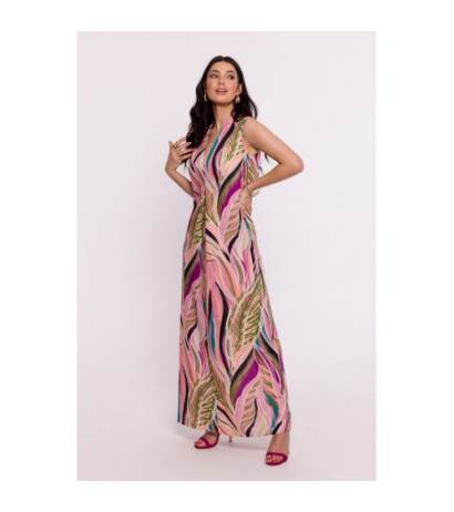 B283 Patterned maxi dress - model 3