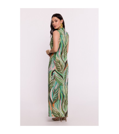 B283 Patterned maxi dress - model 4