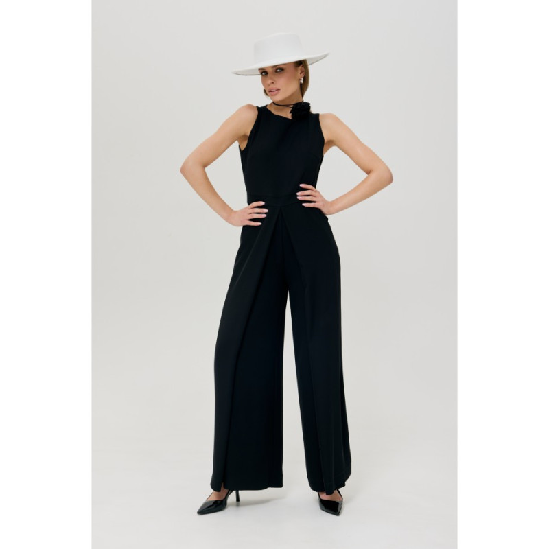 K184 Wide-legged jumpsuit - black