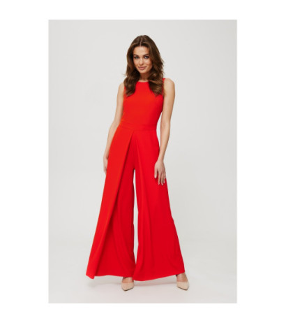 K184 Wide-legged jumpsuit - coral