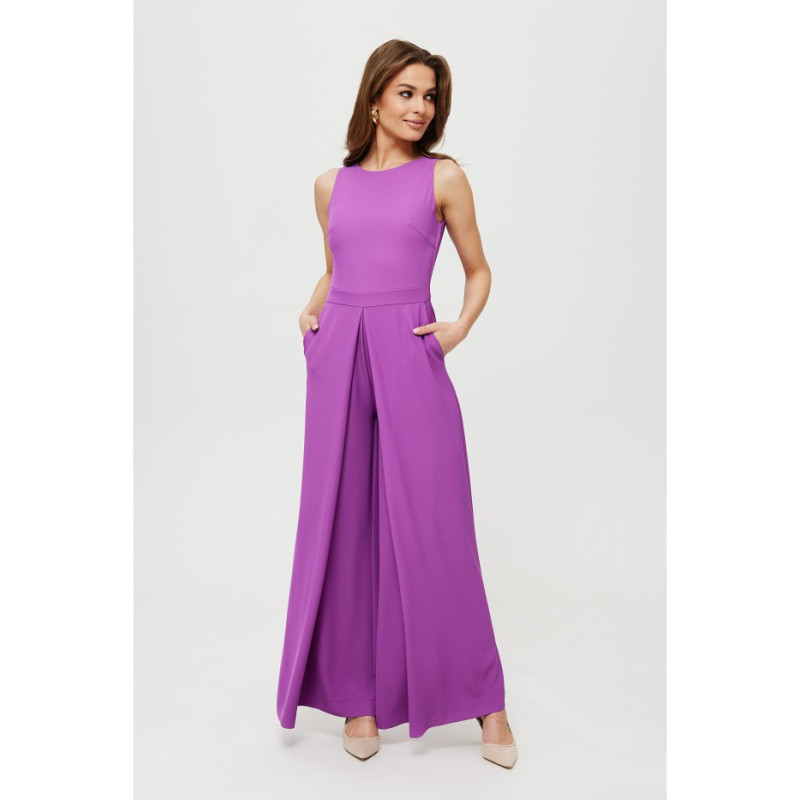 K184 Wide-legged jumpsuit - lavender