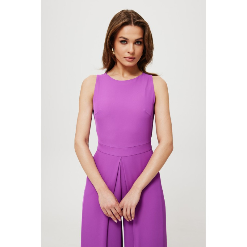 K184 Wide-legged jumpsuit - lavender