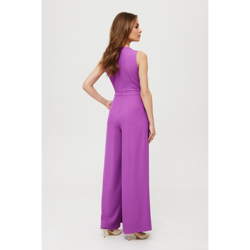 K184 Wide-legged jumpsuit - lavender