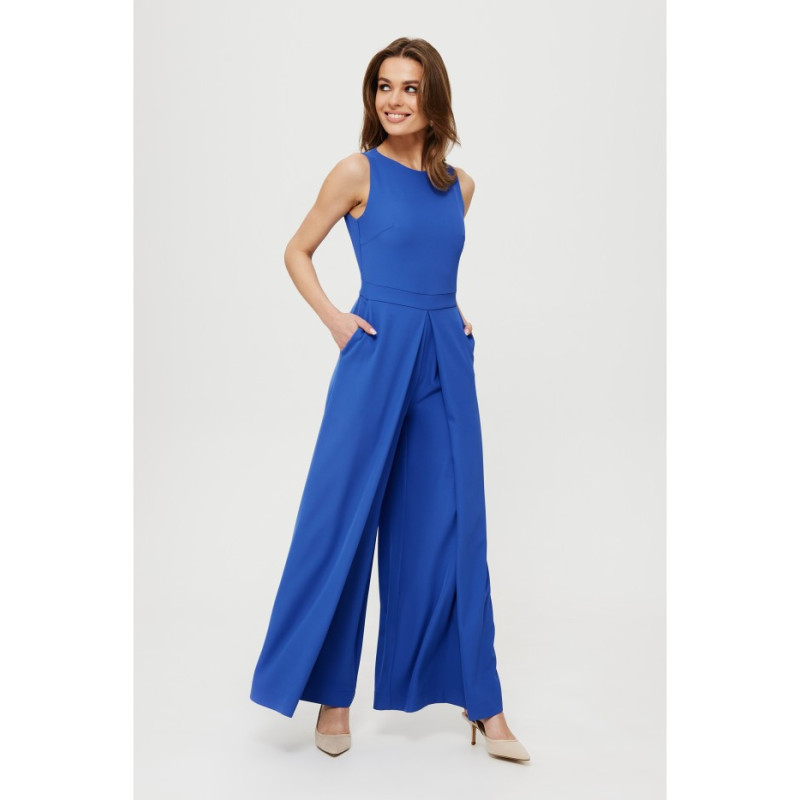 K184 Wide-legged jumpsuit - blue