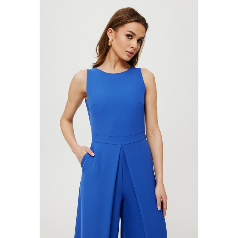 K184 Wide-legged jumpsuit - blue