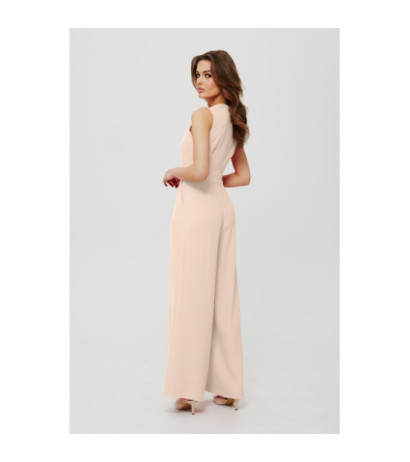 K184 Wide-legged jumpsuit - cream