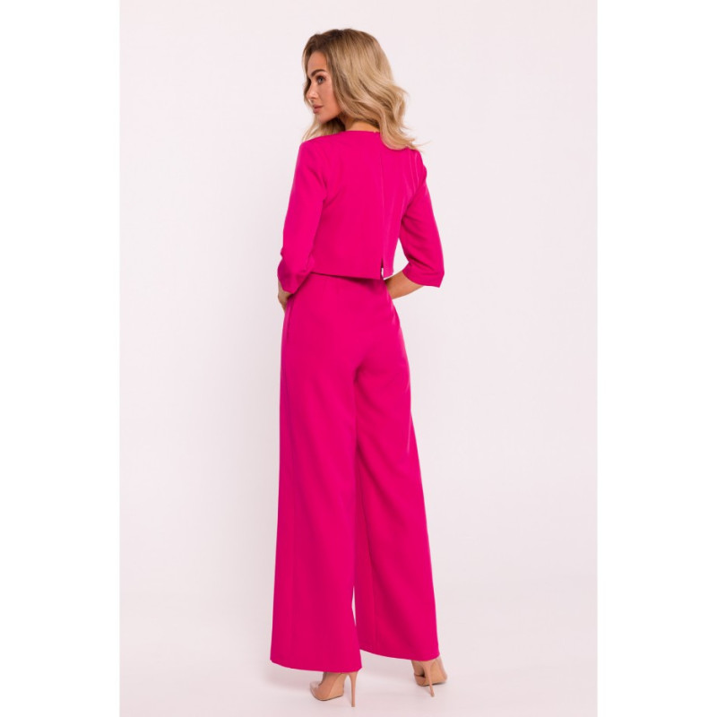 M798 Jumpsuit with double top - fuchsia