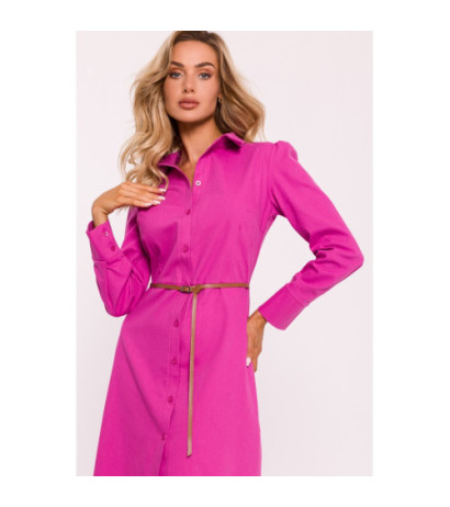 M804 Shirt cut dress - pink