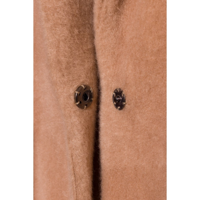 M808 Short hair coat - beige