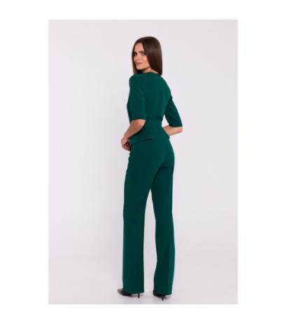 S377 Basque jumpsuit - green