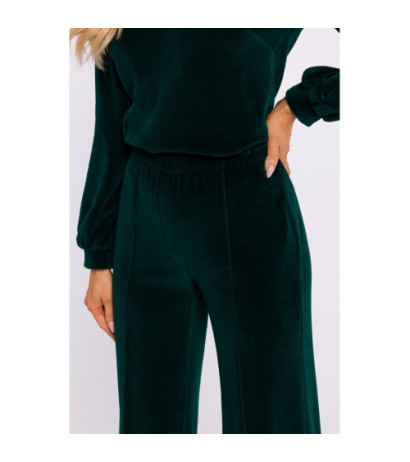 M830 Velour pants - green