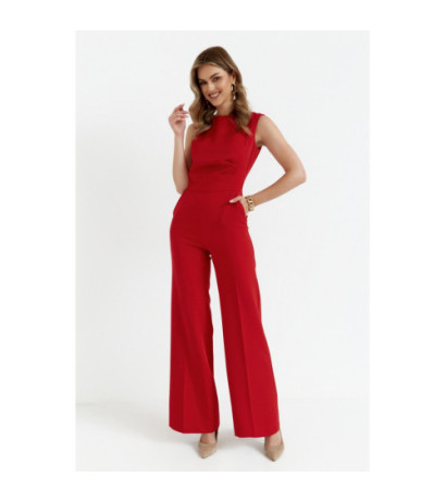 S115 Wide-legged jumpsuit - red