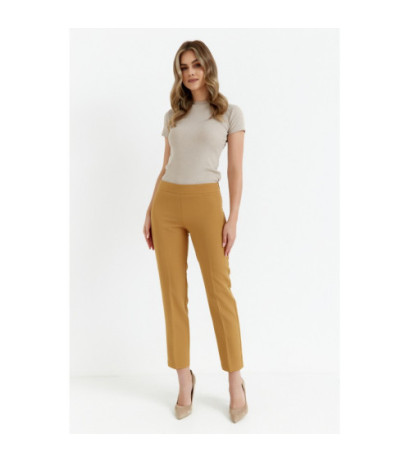 K055 Smooth cigarette pants - cinnamon