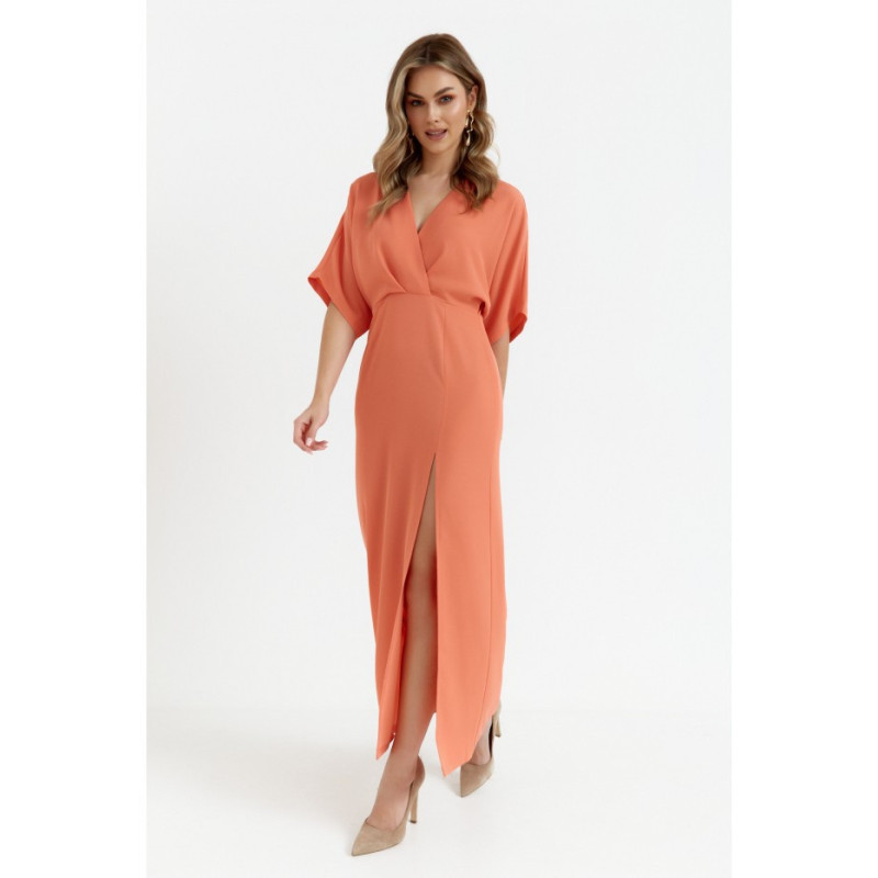 K163 Maxi dress - orange