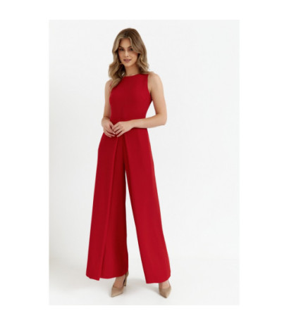 K184 Wide-legged jumpsuit - red