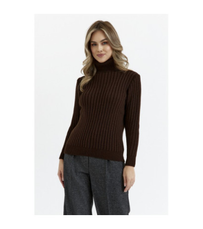 M771 Turtleneck sweater - brown