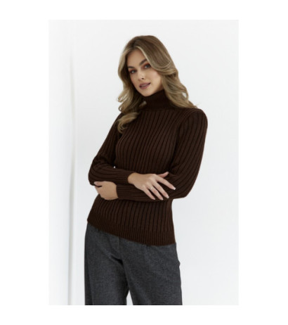 M771 Turtleneck sweater - brown