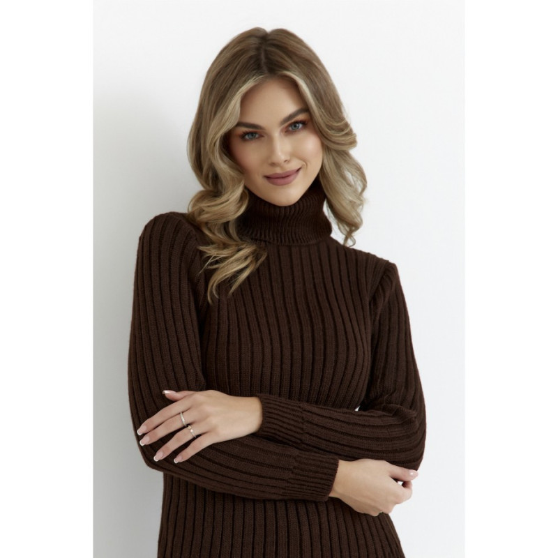 M771 Turtleneck sweater - brown