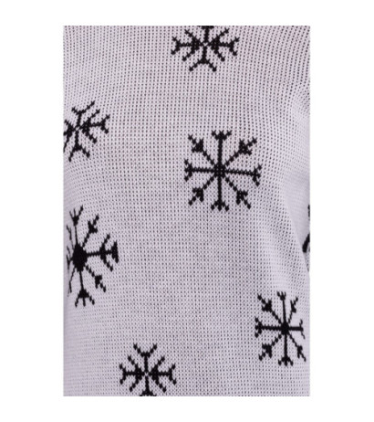 MXS11 Christmas sweater dress - white