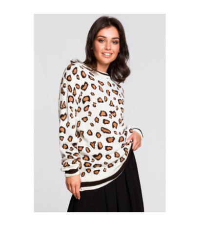 BK029 Sweater in leopard...