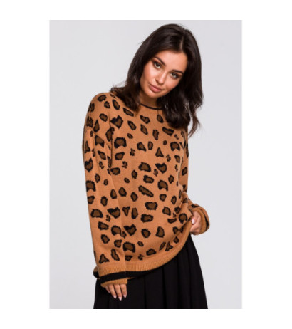 BK029 Sweater in leopard...