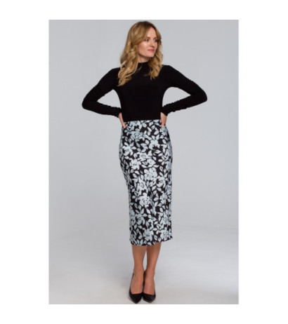 K089 Pencil midi skirt -...