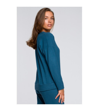 S246 Sweater with v neckline - nautical