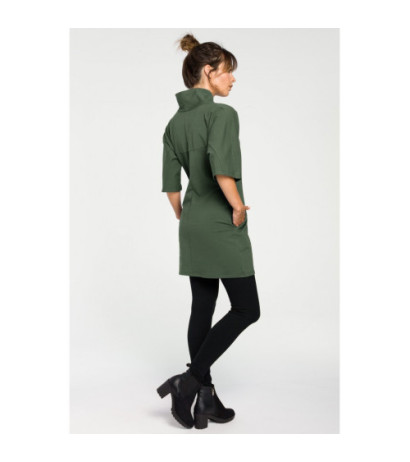 B043 Modern kimono tunic - military green