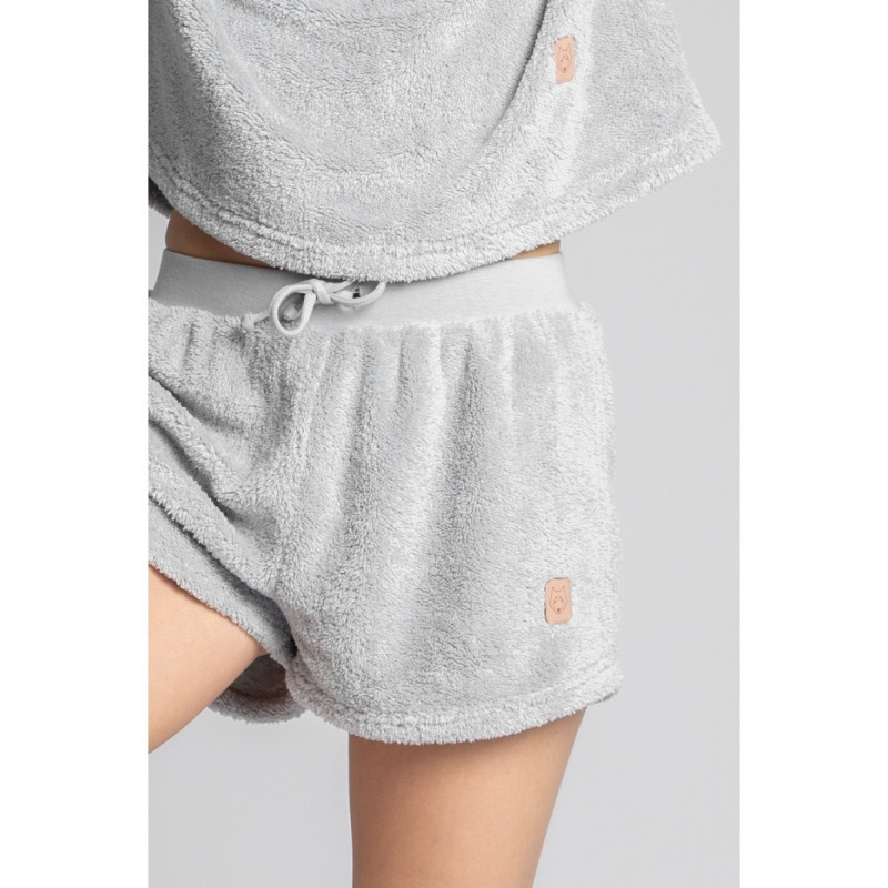 LA005 Plush shorts - ashen