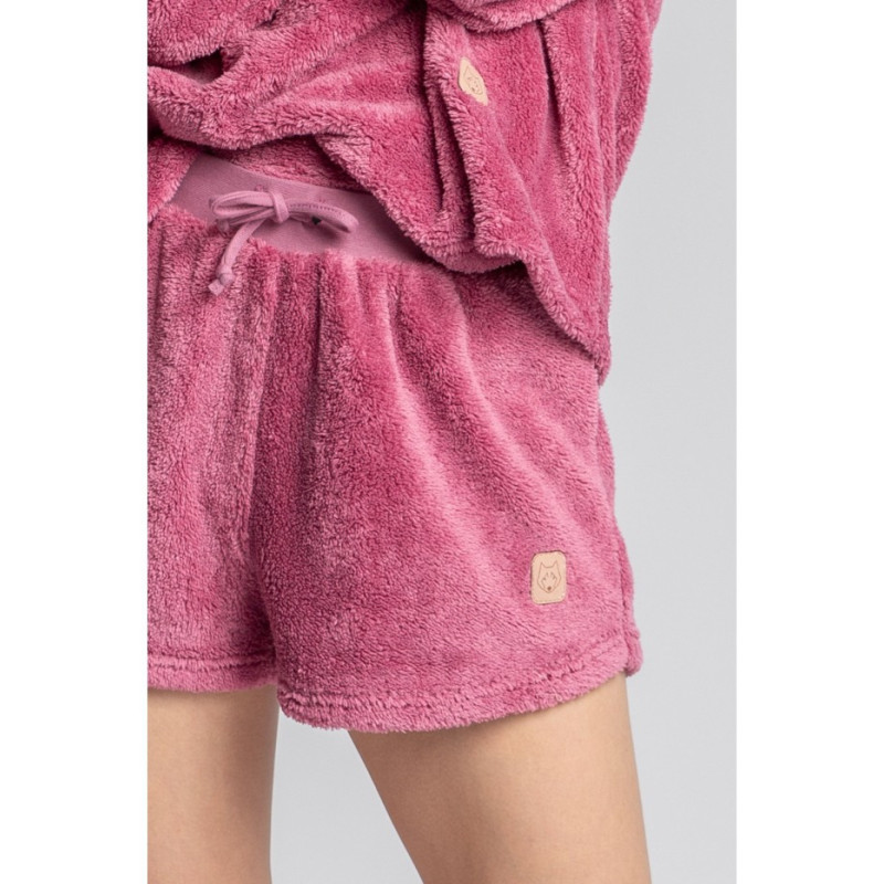 LA005 Plush shorts - heather