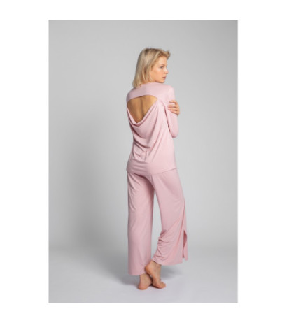 LA027 Sleeping blouse with back cutout - pink