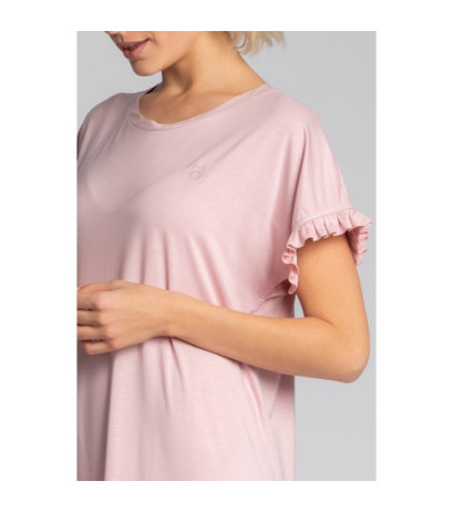 LA030 Nightgown with frills - pink