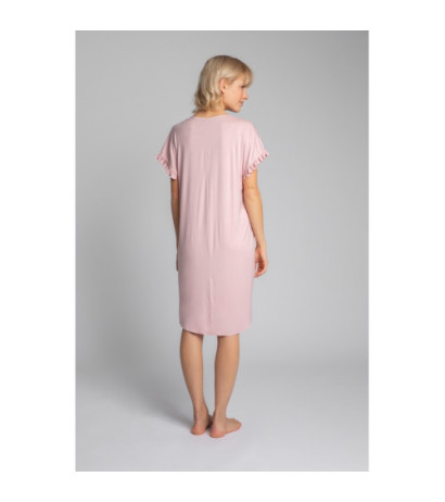 LA030 Nightgown with frills - pink